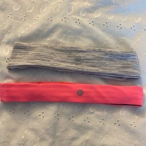 Two Lululemon headbands
